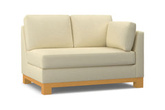 Avalon Right Arm Loveseat :: Leg Finish: Natural / Configuration: RAF - Chaise on the Right