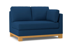Avalon Right Arm Loveseat :: Leg Finish: Natural / Configuration: RAF - Chaise on the Right