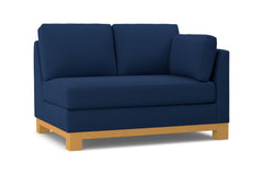 Avalon Right Arm Loveseat :: Leg Finish: Natural / Configuration: RAF - Chaise on the Right
