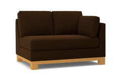 Avalon Right Arm Loveseat :: Leg Finish: Natural / Configuration: RAF - Chaise on the Right