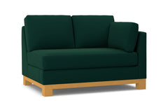 Avalon Right Arm Loveseat :: Leg Finish: Natural / Configuration: RAF - Chaise on the Right