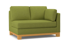 Avalon Right Arm Loveseat :: Leg Finish: Natural / Configuration: RAF - Chaise on the Right