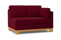 Avalon Right Arm Loveseat :: Leg Finish: Natural / Configuration: RAF - Chaise on the Right