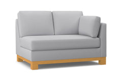 Avalon Right Arm Loveseat :: Leg Finish: Natural / Configuration: RAF - Chaise on the Right