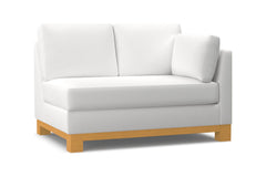 Avalon Right Arm Loveseat :: Leg Finish: Natural / Configuration: RAF - Chaise on the Right
