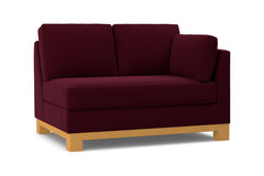 Avalon Right Arm Loveseat :: Leg Finish: Natural / Configuration: RAF - Chaise on the Right