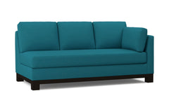 Avalon Right Arm Sofa :: Leg Finish: Espresso / Configuration: RAF - Chaise on the Right