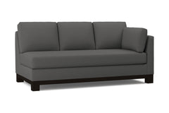 Avalon Right Arm Sofa :: Leg Finish: Espresso / Configuration: RAF - Chaise on the Right