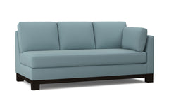 Avalon Right Arm Sofa :: Leg Finish: Espresso / Configuration: RAF - Chaise on the Right