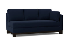 Avalon Right Arm Sofa :: Leg Finish: Espresso / Configuration: RAF - Chaise on the Right