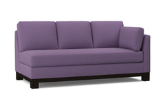 Avalon Right Arm Sofa :: Leg Finish: Espresso / Configuration: RAF - Chaise on the Right