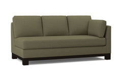 Avalon Right Arm Sofa :: Leg Finish: Espresso / Configuration: RAF - Chaise on the Right