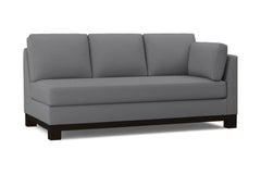 Avalon Right Arm Sofa :: Leg Finish: Espresso / Configuration: RAF - Chaise on the Right