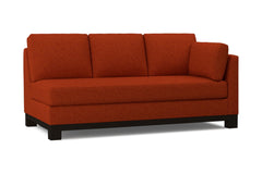 Avalon Right Arm Sofa :: Leg Finish: Espresso / Configuration: RAF - Chaise on the Right