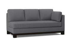 Avalon Right Arm Sofa :: Leg Finish: Espresso / Configuration: RAF - Chaise on the Right