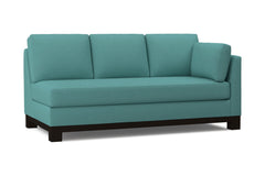 Avalon Right Arm Sofa :: Leg Finish: Espresso / Configuration: RAF - Chaise on the Right
