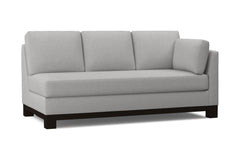 Avalon Right Arm Sofa :: Leg Finish: Espresso / Configuration: RAF - Chaise on the Right