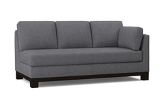 Avalon Right Arm Sofa :: Leg Finish: Espresso / Configuration: RAF - Chaise on the Right