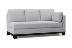 Avalon Right Arm Sofa :: Leg Finish: Espresso / Configuration: RAF - Chaise on the Right
