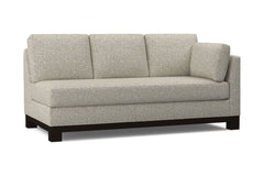 Avalon Right Arm Sofa :: Leg Finish: Espresso / Configuration: RAF - Chaise on the Right