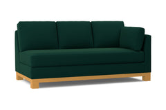Avalon Right Arm Sofa :: Leg Finish: Natural / Configuration: RAF - Chaise on the Right