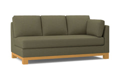 Avalon Right Arm Sofa :: Leg Finish: Natural / Configuration: RAF - Chaise on the Right