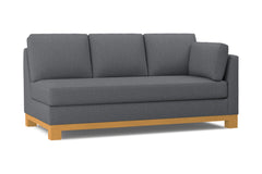 Avalon Right Arm Sofa :: Leg Finish: Natural / Configuration: RAF - Chaise on the Right