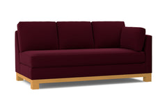 Avalon Right Arm Sofa :: Leg Finish: Natural / Configuration: RAF - Chaise on the Right