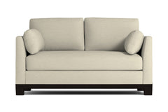 Avalon Apartment Size Sleeper Sofa :: Leg Finish: Espresso / Sleeper Option: Memory Foam Mattress