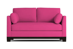 Avalon Apartment Size Sleeper Sofa :: Leg Finish: Espresso / Sleeper Option: Memory Foam Mattress