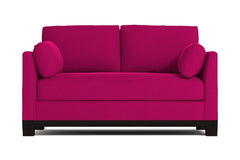 Avalon Apartment Size Sleeper Sofa :: Leg Finish: Espresso / Sleeper Option: Memory Foam Mattress