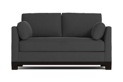 Avalon Apartment Size Sleeper Sofa :: Leg Finish: Espresso / Sleeper Option: Memory Foam Mattress