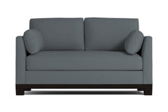 Avalon Apartment Size Sleeper Sofa :: Leg Finish: Espresso / Sleeper Option: Memory Foam Mattress