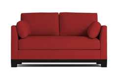 Avalon Apartment Size Sleeper Sofa :: Leg Finish: Espresso / Sleeper Option: Memory Foam Mattress