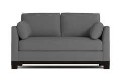 Avalon Apartment Size Sleeper Sofa :: Leg Finish: Espresso / Sleeper Option: Memory Foam Mattress