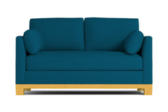 Avalon Apartment Size Sleeper Sofa :: Leg Finish: Natural / Sleeper Option: Deluxe Innerspring Mattress