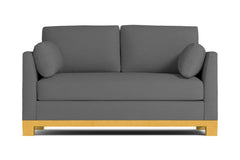 Avalon Apartment Size Sleeper Sofa :: Leg Finish: Natural / Sleeper Option: Deluxe Innerspring Mattress