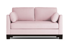 Avalon Apartment Size Sleeper Sofa :: Leg Finish: Espresso / Sleeper Option: Memory Foam Mattress