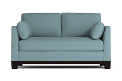 Avalon Apartment Size Sleeper Sofa :: Leg Finish: Espresso / Sleeper Option: Memory Foam Mattress