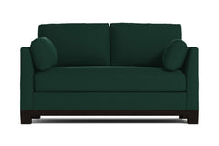 Avalon Apartment Size Sleeper Sofa :: Leg Finish: Espresso / Sleeper Option: Memory Foam Mattress