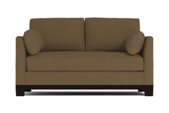 Avalon Apartment Size Sleeper Sofa :: Leg Finish: Espresso / Sleeper Option: Memory Foam Mattress