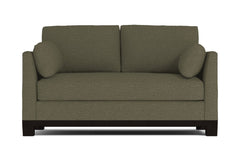 Avalon Apartment Size Sleeper Sofa :: Leg Finish: Espresso / Sleeper Option: Memory Foam Mattress