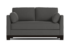 Avalon Apartment Size Sleeper Sofa :: Leg Finish: Espresso / Sleeper Option: Memory Foam Mattress