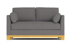 Avalon Apartment Size Sleeper Sofa :: Leg Finish: Natural / Sleeper Option: Deluxe Innerspring Mattress