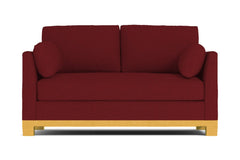 Avalon Apartment Size Sleeper Sofa :: Leg Finish: Natural / Sleeper Option: Deluxe Innerspring Mattress