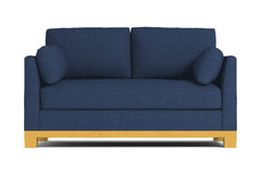 Avalon Apartment Size Sleeper Sofa :: Leg Finish: Natural / Sleeper Option: Memory Foam Mattress