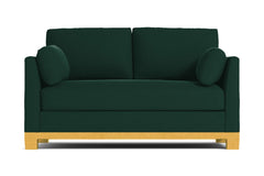 Avalon Apartment Size Sleeper Sofa :: Leg Finish: Natural / Sleeper Option: Deluxe Innerspring Mattress