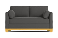 Avalon Apartment Size Sleeper Sofa :: Leg Finish: Natural / Sleeper Option: Deluxe Innerspring Mattress