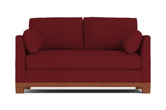 Avalon Apartment Size Sofa in BERRY