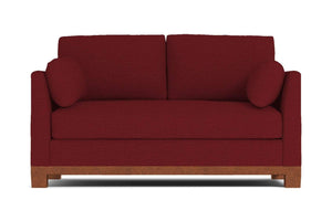 Avalon Apartment Size Sofa in BERRY